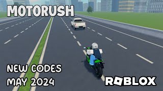 Roblox MotoRush New Codes May 2024 [upl. by Ramedlaw]