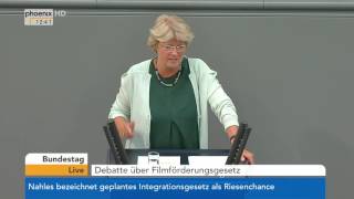 Bundestag Debatte zum Filmförderungsgesetz am 03062016 [upl. by Hudis]