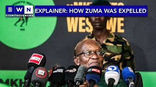 Zuma expelled from the ANC Tshidi Madia breaks down how we got here [upl. by Dre]