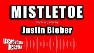 Justin Bieber  Mistletoe Karaoke Version [upl. by Tiat153]