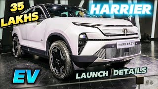 Tata Harrier EV  Features  Launch Details  Battery  Range  Harrier EV  Harrier Electric  YA [upl. by Ynnus]