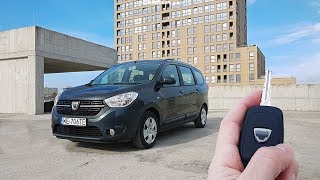 Dacia Lodgy SCe 110 LPG TEST POV Drive amp Walkaround [upl. by Dyl]