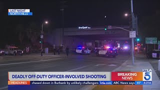 Offduty Beverly Hills officer fatally shoots man while trying to break up fight [upl. by Mady]