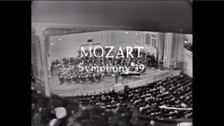 Mozart  Symphony 39 mvt III BernsteinNYPO 1961 [upl. by Cralg]