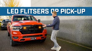 LED FLITSERS VOOR EEN PICKUP  Altijd veilig onderweg [upl. by Dunham76]