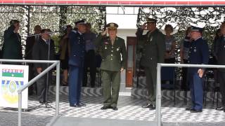 Honras Militares ao Cmt da 1ª DE [upl. by Teyut]