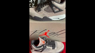 Unboxing SOLD OUT Jordan 4 Taupe Haze‼️ [upl. by Eden]