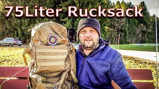 Mardingtop 75 Liter Frontloader Rucksack im Detail [upl. by Saduj]