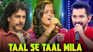 Taal Se Taal Mila  Mysame X Aditya Narayan Performance Indian Idol 15 Reaction [upl. by Annuaerb670]