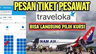 CARA PESAN TIKET PESAWAT DI TRAVELOKA  CARA BELI TIKET PESAWAT DI APLIKASI [upl. by Eihtak]