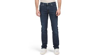 Джинсы LEVIS 511 Slim Fit Premium Blue Deni [upl. by Yenot509]