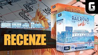 Railroad Ink  videorecenze dvou originálních deskovek [upl. by Armil]