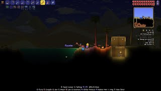 Terraria Hardcore Expert 231 Oasis Crate Fishing [upl. by Naol]