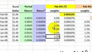 FRM Exponentially weighted moving average EWMA [upl. by Jaycee842]