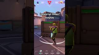 Omen outplay Omen plays aggressive omen valorant valorantclips omenmain radiant shorts [upl. by Atokad702]