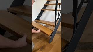 Treppe massiv Holz reparieren sanieren Parkett schleifen ölen polieren  Treppe schleifen ölen [upl. by Boleslaw357]