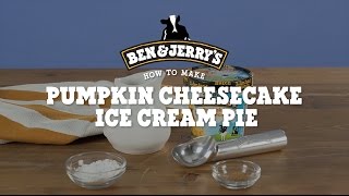 Pumpkin Cheesecake Ice Cream Pie  Ben amp Jerrys [upl. by Inol]