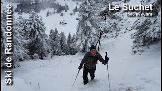 Ski de randonnée  Suchet 1588 m [upl. by Gnel363]