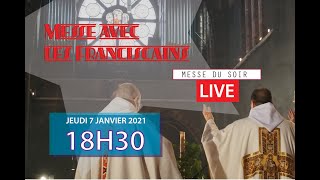 Messe du Jeudi 7 Janvier 2021  Couvent Saint Antoine [upl. by Anahs]