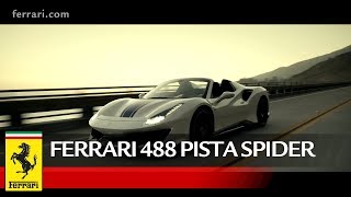 Ferrari 488 Pista Spider  Official Video [upl. by Ramsa969]