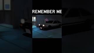 initial D  REMEMBER ME eurobeat shorts [upl. by Elrebmik738]