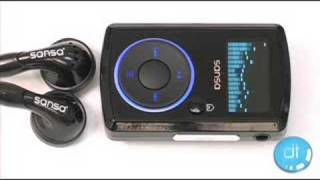 Sansa Clip MP3 Player Review [upl. by Notsahc]