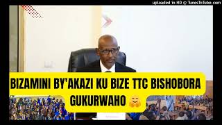 IBIZAMINI BYAKAZI KU BIZE TTC BIGIYE GUKURWAHO [upl. by Wiltshire]