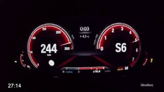 BMW G11 750i  Testing Launch Control 0  100 Vmax run acceleration [upl. by Lud175]