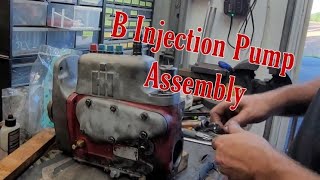 Farmall Diesel Injection pump Assembly Pt4 [upl. by Eliza]