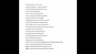 OCR A Level Literature Quotes Song  Dracula [upl. by Pepi]