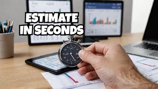 How To Estimate in Under 60 Seconds The Secret [upl. by Corenda]