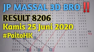 TARIKAN PAITO HK HARI INI 25 JUNI 2020  BOCORAN TOGEL HONGKONG MALAM INI [upl. by Calvano]