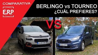 Citroen Berlingo VS Ford Tourneo Connect COMPARATIVA A FONDO [upl. by Anyaled]