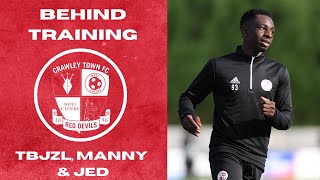 TBJZL MANNY AND JED TRAIN WITH THE REDS [upl. by Yvor]