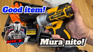 Unboxing ng murang impact wrench keelat nice1 [upl. by Grantland540]