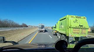 February 2 2024 Trucking PART 2 Going to Manhatton [upl. by Ielirol]