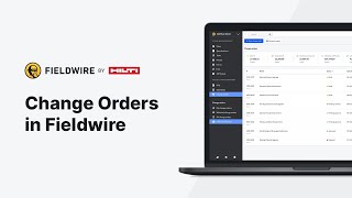 Change Orders in Fieldwire [upl. by Ealasaid]