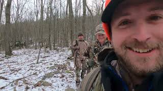 MUZZLELOADER DEER DRIVES Pennsylvania [upl. by Yemiaj]