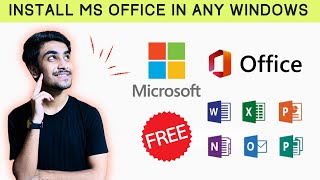 How to Install MS Office  Install MS Word  MS Powerpoint  MS Excel [upl. by Isaacson]