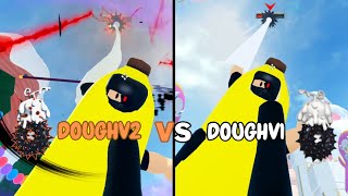 DOUGHV2 VS DOUGHV1 FRUIT BATTLEGROUNDS [upl. by Lebasiairam]