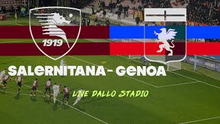 Salernitana  Genoa 12  21a giornata Serie A 2324  Alla fine solo silenzio [upl. by Giliana689]