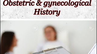 obstetric and gynaecological history by Dr Mohamed Ramadan [upl. by Hanad]