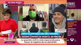 Arrestado el asesino confeso del triple crimen de Morata de Tajuña  Y ahora Sonsoles [upl. by Eniamaj690]