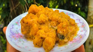 Homemade Taro Root Curry Recipe [upl. by Yadnus37]