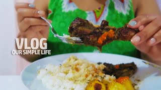 VLOG COOKING HAUL FUN FAIR DAY EATING [upl. by Auqenwahs617]