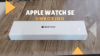 UNBOXING Apple Watch SE ⌚ [upl. by Ayardna81]