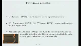 Strongcoupling renormalization group in the hierarchical Kondo model  Ian Jauslin [upl. by Liam]