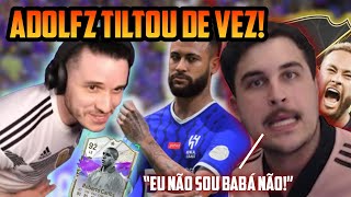 ADOLFZ FICOU TILTADO COM O ADVERSÁRIO E OPARAZIM ZOOU O NEYMAR [upl. by Coh215]