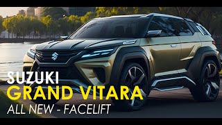 Suzuki Grand Vitara All New Facelift Concept Car AI Design [upl. by Draw584]