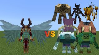 Maledictus vs New Mutant More  Minecraft Java  Mob Battle [upl. by Mylor]